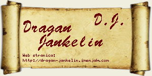 Dragan Jankelin vizit kartica
